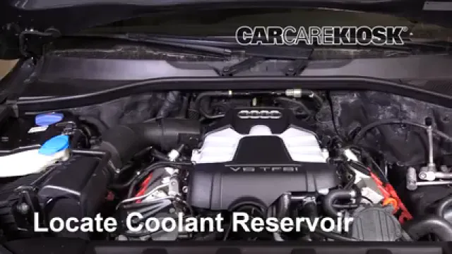 2013 Audi Q7 Premium 3.0L V6 Supercharged Antigel (Liquide de Refroidissement) Réparer les Fuites